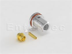  N(F) S/T Bulkhead Jack For .250 Semi-Rigid/Flexible/RG-401                                                                                                                                                                                                                                                                                                                                                                                                                                                                                                                                                                                                                                                                                                                                                                      