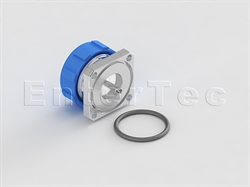  7/16(F) S/T Jack With Panel 4-Hole SQ. Flange For Receptacle                                                                                                                                                                                                                                                                                                                                                                                                                                                                                                                                                                                                                                                                                                                                                                    