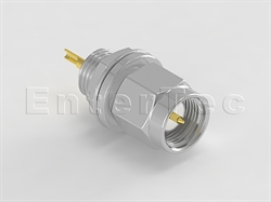  SMA(M) S/T Bulkhead Plug Receptacle                                                                                                                                                                                                                                                                                                                                                                                                                                                                                                                                                                                                                                                                                                                                                                                             