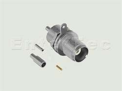  TNC(F) S/T Bulkhead Jack Front Mount  For RG-178                                                                                                                                                                                                                                                                                                                                                                                                                                                                                                                                                                                                                                                                                                                                                                                