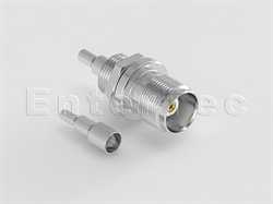  TNC(F) S/T Bulkhead Jack Front Mount With O-Ring For 1.32/1.37mm                                                                                                                                                                                                                                                                                                                                                                                                                                                                                                                                                                                                                                                                                                                                                                