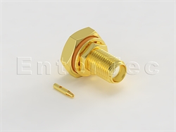  SMA(F) S/T Bulkhead Jack With O-Ring For .141 Semi-Rigid/Flexible/RG-402                                                                                                                                                                                                                                                                                                                                                                                                                                                                                                                                                                                                                                                                                                                                                        