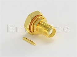  SMA(F) S/T R/P Bulkhead Jack With O-Ring For .141 Semi-Rigid/Flexible/RG-402                                                                                                                                                                                                                                                                                                                                                                                                                                                                                                                                                                                                                                                                                                                                                    