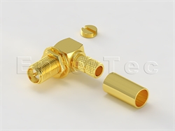  SMA(F) R/A R/P Bulkhead Jack For RG-141/303/LMR-195                                                                                                                                                                                                                                                                                                                                                                                                                                                                                                                                                                                                                                                                                                                                                                             