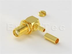  SMA(F) R/A Bulkhead Jack For RG-174/316                                                                                                                                                                                                                                                                                                                                                                                                                                                                                                                                                                                                                                                                                                                                                                                         