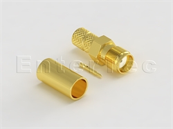  SMA(F) S/T R/P Jack For RG-142/223/400                                                                                                                                                                                                                                                                                                                                                                                                                                                                                                                                                                                                                                                                                                                                                                                          