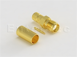  SMA(F) S/T R/P Jack For RG-141/303/LMR-195                                                                                                                                                                                                                                                                                                                                                                                                                                                                                                                                                                                                                                                                                                                                                                                      