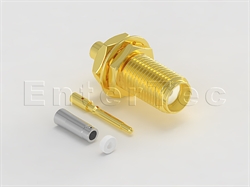  SMA(F) S/T R/P Bulkhead Jack For 1.13mm                                                                                                                                                                                                                                                                                                                                                                                                                                                                                                                                                                                                                                                                                                                                                                                         