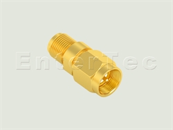  SMA(F) S/T Jack To SMA(M) S/T Plug Adaptor(Up to 10GHz)                                                                                                                                                                                                                                                                                                                                                                                                                                                                                                                                                                                                                                                                                                                                                                         