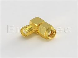  SMA(M) R/A R/P Plug To SMA(F) R/A Jack Adaptor(Up to 10GHz)                                                                                                                                                                                                                                                                                                                                                                                                                                                                                                                                                                                                                                                                                                                                                                     
