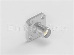  SMA(F) S/T Jack With Panel 4-Hole SQ. Flange For Receptacle                                                                                                                                                                                                                                                                                                                                                                                                                                                                                                                                                                                                                                                                                                                                                                     