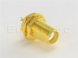  SMA(F) S/T Bulkhead Jack For Panel Mount                                                                                                                                                                                                                                                                                                                                                                                                                                                                                                                                                                                                                                                                                                                                                                                        