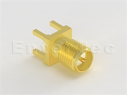  SMA(F) S/T R/P Jack For P.C.B Mount                                                                                                                                                                                                                                                                                                                                                                                                                                                                                                                                                                                                                                                                                                                                                                                             