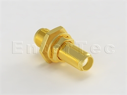  SMA(F) S/T Jack To SMA(F) S/T Bulkhead Jack Adaptor                                                                                                                                                                                                                                                                                                                                                                                                                                                                                                                                                                                                                                                                                                                                                                             