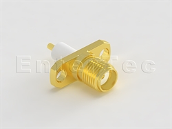  SMA(F) S/T Jack With Panel 2-Hole SQ. Flange For Receptacle                                                                                                                                                                                                                                                                                                                                                                                                                                                                                                                                                                                                                                                                                                                                                                     