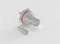  BNC(F) S/T Bulkhead Jack With O-Ring For 1.13~1.48mm                                                                                                                                                                                                                                                                                                                                                                                                                                                                                                                                                                                                                                                                                                                                                                            