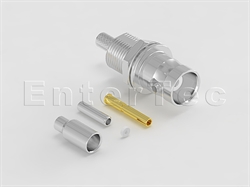  BNC(F) S/T Bulkhead Jack Front Mount  For RG-174/316                                                                                                                                                                                                                                                                                                                                                                                                                                                                                                                                                                                                                                                                                                                                                                            