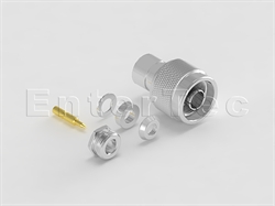  N(M) S/T Plug Clamp For RG-141/303/LMR-195                                                                                                                                                                                                                                                                                                                                                                                                                                                                                                                                                                                                                                                                                                                                                                                      