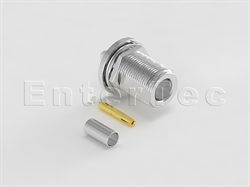  N(F) S/T Bulkhead Jack With O-Ring For RG-142/223/400                                                                                                                                                                                                                                                                                                                                                                                                                                                                                                                                                                                                                                                                                                                                                                           
