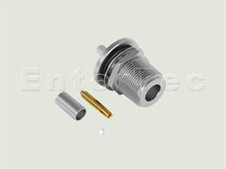  N(F) S/T Bulkhead Jack With O-Ring For LMR-200                                                                                                                                                                                                                                                                                                                                                                                                                                                                                                                                                                                                                                                                                                                                                                                  