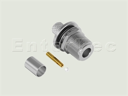  N(F) S/T Bulkhead Jack With O-Ring For RG-213/LMR-400                                                                                                                                                                                                                                                                                                                                                                                                                                                                                                                                                                                                                                                                                                                                                                           