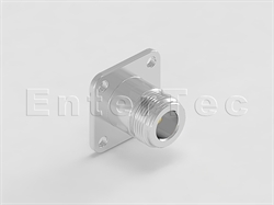  N(F) S/T Jack With Panel 4-Hole SQ. Flange For Receptacle                                                                                                                                                                                                                                                                                                                                                                                                                                                                                                                                                                                                                                                                                                                                                                       