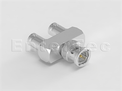  BNC(M) Plug To BNC(F) Jack To BNC(F) Jack Y-Angle Adaptor                                                                                                                                                                                                                                                                                                                                                                                                                                                                                                                                                                                                                                                                                                                                                                       