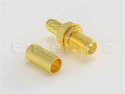  SMA(F) S/T R/P Bulkhead Jack For LMR-200                                                                                                                                                                                                                                                                                                                                                                                                                                                                                                                                                                                                                                                                                                                                                                                        