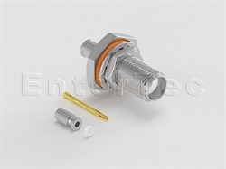  SMA(F) S/T Bulkhead Jack With O-Ring For 1.13mm                                                                                                                                                                                                                                                                                                                                                                                                                                                                                                                                                                                                                                                                                                                                                                                 