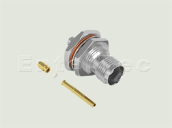  TNC(F) S/T Bulkhead Jack With O-Ring For 1.32mm                                                                                                                                                                                                                                                                                                                                                                                                                                                                                                                                                                                                                                                                                                                                                                                 