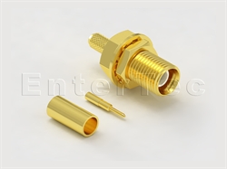  MCX(F) S/T R/P Bulkhead Jack For RG-178                                                                                                                                                                                                                                                                                                                                                                                                                                                                                                                                                                                                                                                                                                                                                                                         