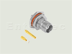  TNC(F) S/T Bulkhead Jack With O-Ring For 0.81mm                                                                                                                                                                                                                                                                                                                                                                                                                                                                                                                                                                                                                                                                                                                                                                                 