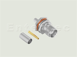  TNC(F) S/T Bulkhead Jack With O-Ring For LMR-240                                                                                                                                                                                                                                                                                                                                                                                                                                                                                                                                                                                                                                                                                                                                                                                