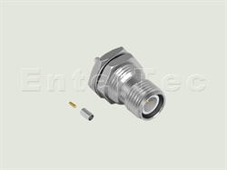  TNC(F) S/T R/P Bulkhead Jack With O-Ring For 1.37mm                                                                                                                                                                                                                                                                                                                                                                                                                                                                                                                                                                                                                                                                                                                                                                             