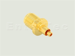  MC CARD(M) S/T Plug To SMA(F) S/T Jack Adaptor                                                                                                                                                                                                                                                                                                                                                                                                                                                                                                                                                                                                                                                                                                                                                                                  