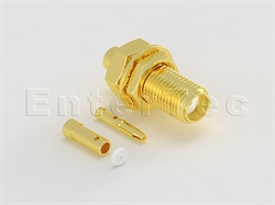  SSMA(F) S/T Bulkhead Jack For 1.48mm                                                                                                                                                                                                                                                                                                                                                                                                                                                                                                                                                                                                                                                                                                                                                                                            