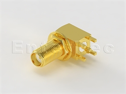  SMA(F) R/A Bulkhead Jack For P.C.B Mount                                                                                                                                                                                                                                                                                                                                                                                                                                                                                                                                                                                                                                                                                                                                                                                        