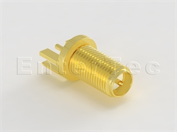  SMA(F) S/T R/P Bulkhead Jack For  Edge Mount                                                                                                                                                                                                                                                                                                                                                                                                                                                                                                                                                                                                                                                                                                                                                                                    