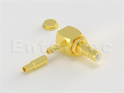  SMB(M Contact) R/A Bulkhead Jack For 1.32mm                                                                                                                                                                                                                                                                                                                                                                                                                                                                                                                                                                                                                                                                                                                                                                                     