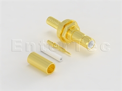  SMB(M Contact) S/T Bulkhead Jack For RG-178                                                                                                                                                                                                                                                                                                                                                                                                                                                                                                                                                                                                                                                                                                                                                                                     