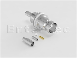  BNC(F) S/T Bulkhead Jack Front Mount With O-Ring For RG-178                                                                                                                                                                                                                                                                                                                                                                                                                                                                                                                                                                                                                                                                                                                                                                     