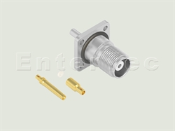  TNC(F) S/T Jack With Panel 4-Hole SQ.Flange With O-Ring For 1.13mm                                                                                                                                                                                                                                                                                                                                                                                                                                                                                                                                                                                                                                                                                                                                                              
