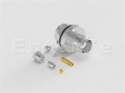  TNC(F) S/T Bulkhead Jack Front Mount Clamp With O-Ring For RG-174/316                                                                                                                                                                                                                                                                                                                                                                                                                                                                                                                                                                                                                                                                                                                                                           