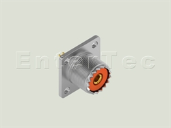  UHF(F) S/T Jack With Panel 4-Hole SQ. Flange For Receptacle                                                                                                                                                                                                                                                                                                                                                                                                                                                                                                                                                                                                                                                                                                                                                                     