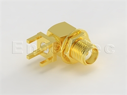  SMA(F) R/A Bulkhead Jack For P.C.B Mount                                                                                                                                                                                                                                                                                                                                                                                                                                                                                                                                                                                                                                                                                                                                                                                        
