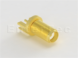  SMA(F) S/T Bulkhead Jack For Edge Mount                                                                                                                                                                                                                                                                                                                                                                                                                                                                                                                                                                                                                                                                                                                                                                                         