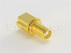  SMA(F) S/T Bulkhead Jack For P.C.B Mount                                                                                                                                                                                                                                                                                                                                                                                                                                                                                                                                                                                                                                                                                                                                                                                        