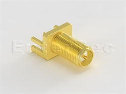  SMA(F) S/T R/P Bulkhead Jack For Edge Mount                                                                                                                                                                                                                                                                                                                                                                                                                                                                                                                                                                                                                                                                                                                                                                                     