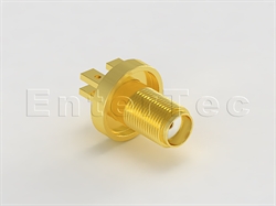  SMA(F) S/T Bulkhead Jack With O-Ring For P.C.B Mount                                                                                                                                                                                                                                                                                                                                                                                                                                                                                                                                                                                                                                                                                                                                                                            