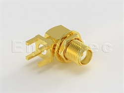  SMA(F) R/A Bulkhead Jack For P.C.B Mount                                                                                                                                                                                                                                                                                                                                                                                                                                                                                                                                                                                                                                                                                                                                                                                        